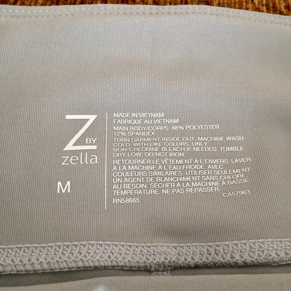 ✨SOLD✨ Z by Zella midi metallic leggings - Picture 5 of 5